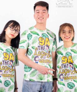 Áo lớp 3D đẹp 9A