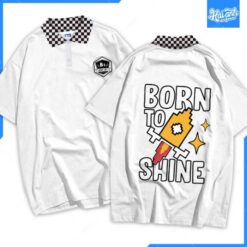 Mẫu Áo Lớp Caro Màu Trắng B5