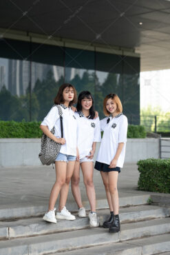 Mẫu Áo Lớp Caro Màu Trắng 10A7