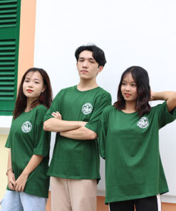 Áo Lớp Phản Quang Cổ Tròn Màu Rêu Lớp 10A2 - ảnh 3