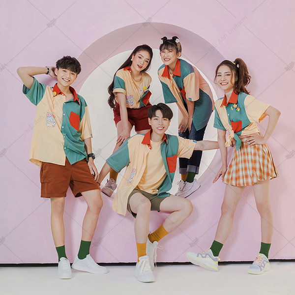 Mẫu áo lớp sơ mi Funny Windy Do It Your Way