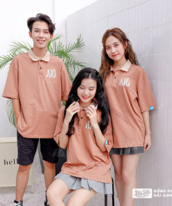 Mẫu Áo Đồng Phục Lớp Good Vibes Màu Cacao - ảnh 3