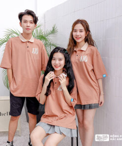 Mẫu Áo Đồng Phục Lớp Good Vibes Màu Cacao - ảnh 4