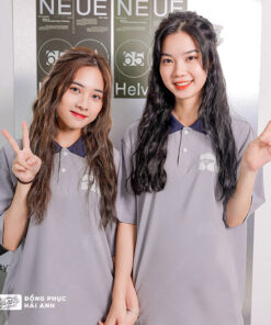 Mẫu Áo Đồng Phục Lớp Good Vibes Màu Xám - ảnh 3