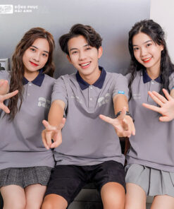 Mẫu Áo Đồng Phục Lớp Good Vibes Màu Xám - ảnh 2