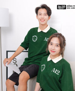 Mẫu Áo Đồng Phục Lớp Good Vibes Màu Xanh Iris - ảnh 3