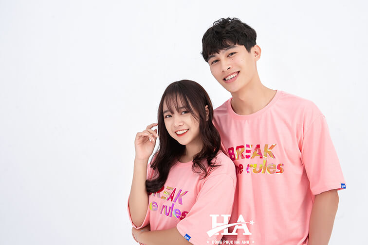 Mẫu Áo Lớp Hologram Màu Hồng Peachy - ảnh 2
