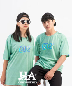 Mẫu Áo Lớp Hologram Màu Xanh Sea A2