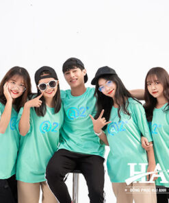 Mẫu Áo Lớp Hologram Màu Xanh Sea A2 - ảnh 2