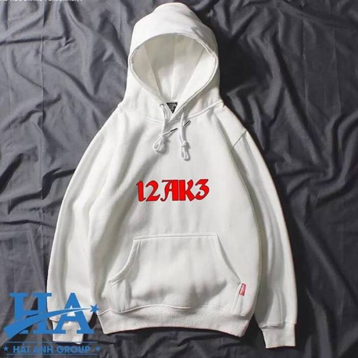 Áo lớp hoodie cho học sinh form rộng, thiết kế đơn giản