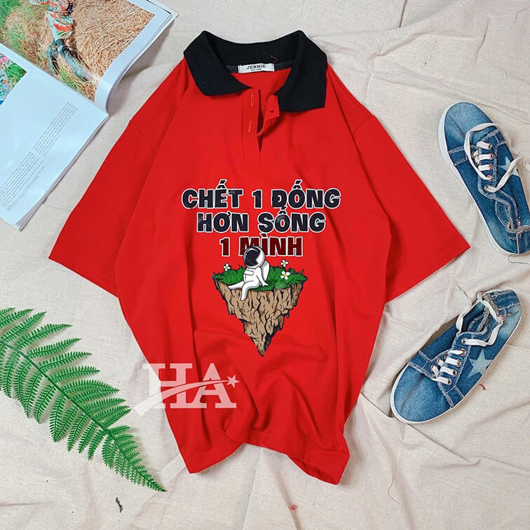 Áo lớp màu đỏ