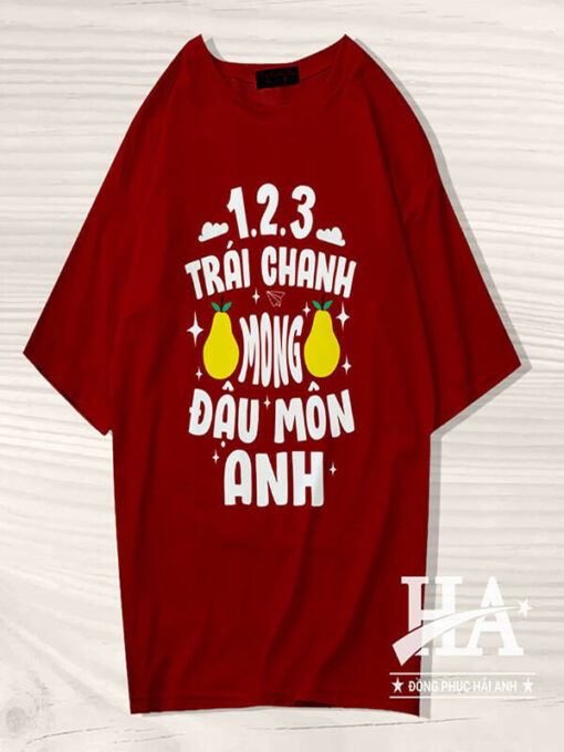 Áo Lớp Màu Đỏ Tươi