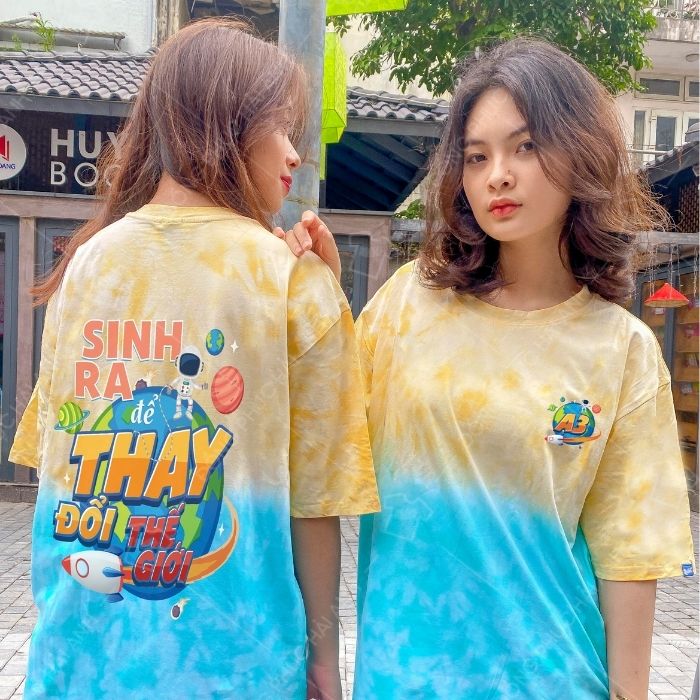 Áo có hình in rõ nét với những hình ảnh ấn tượng