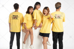 Mẫu Áo Lớp Oversize Cổ Tròn Màu Vàng Cúc 11A1 - ảnh 2