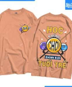 Mẫu Áo Lớp Oversize Màu Cam Carot