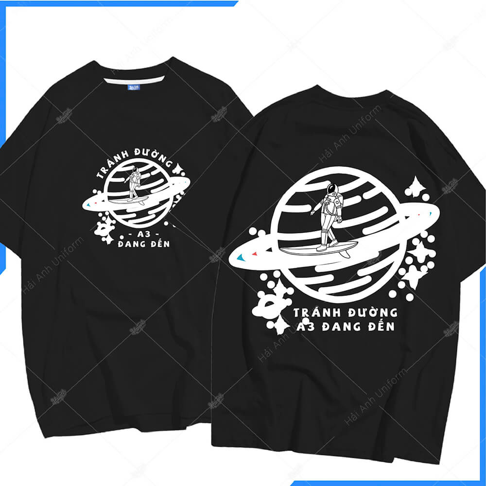 Mẫu Áo Lớp Oversize Màu Đen A3