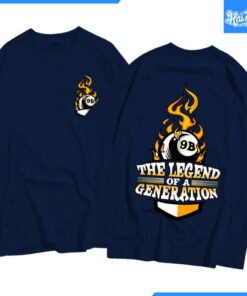 Mẫu Áo Lớp Oversize Màu Xanh Cacbon