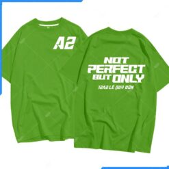 Mẫu Áo Lớp Oversize Màu Xanh Két A2