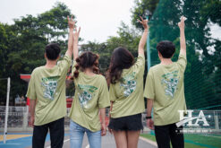 Mẫu Áo Lớp Oversize Cổ Tròn Màu Xanh Hulk A6 - ảnh 2