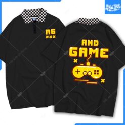 Mẫu Áo Lớp Caro Màu Đen A6
