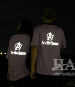 Áo Lớp Phản Quang Cổ Tròn Màu Trắng A7