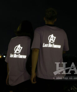 Áo Lớp Phản Quang Cổ Tròn Màu Trắng A7