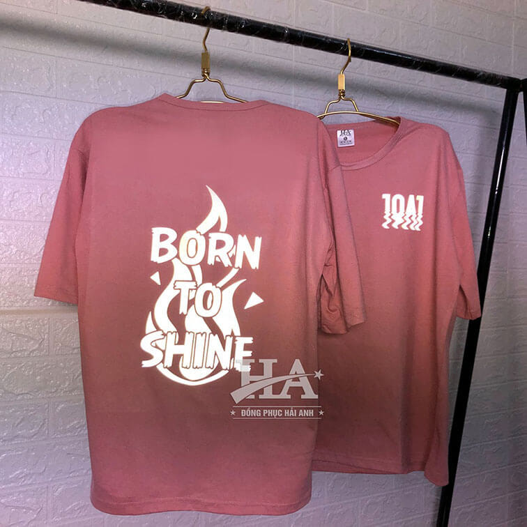 Áo Lớp Phản Quang Cổ Tròn Màu Lòng Tôm 10A1