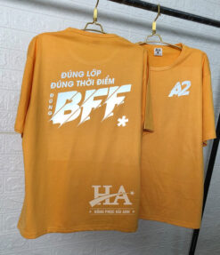 Áo Lớp Phản Quang Cổ Tròn Màu Vàng Bò A2