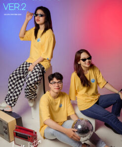 Áo Lớp Phản Quang In Decal Màu Vàng Cúc - ảnh 2