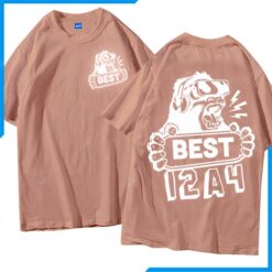 Áo Lớp Phản Quang Cổ Tròn Màu Lòng Tôm 12A4 Best