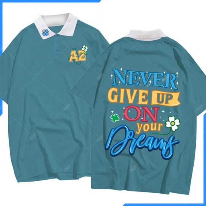 Mẫu áo lớp polo oversize Lucky A2