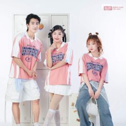 Mẫu Áo Lớp Polo Oversize Monster Màu Lòng Tôm - ảnh 3
