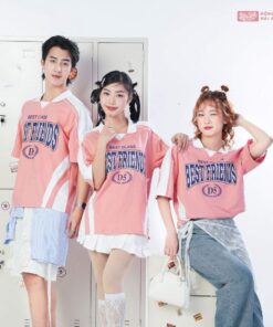 Mẫu Áo Lớp Polo Oversize Monster Màu Lòng Tôm - ảnh 4