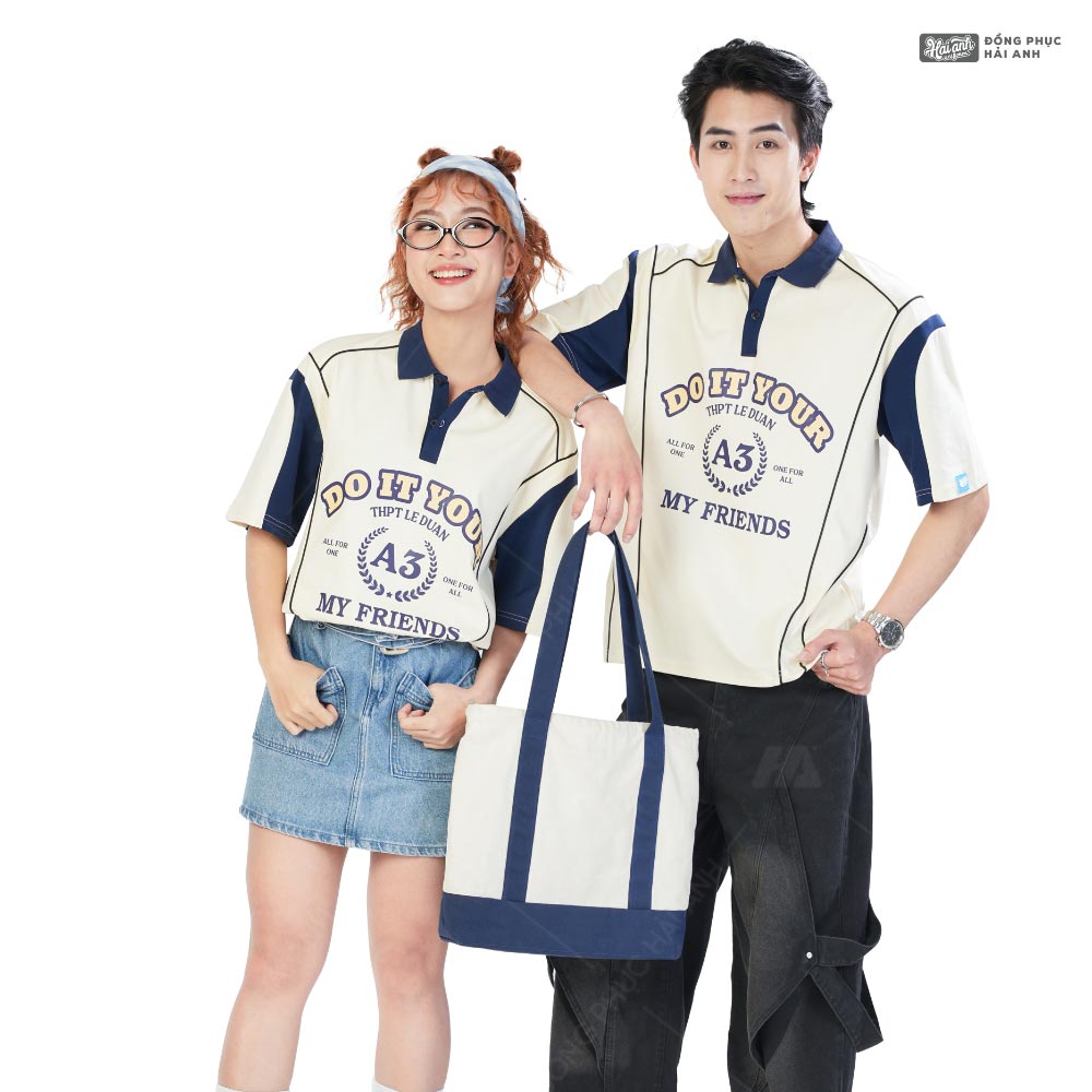 On Fire kem cheese - Top áo lớp đẹp với form dáng oversize thoải mái và năng động