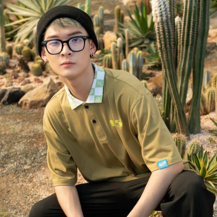 Mẫu Áo Lớp Smiley Màu Xanh Amy Có Cổ XOXO - ảnh 2