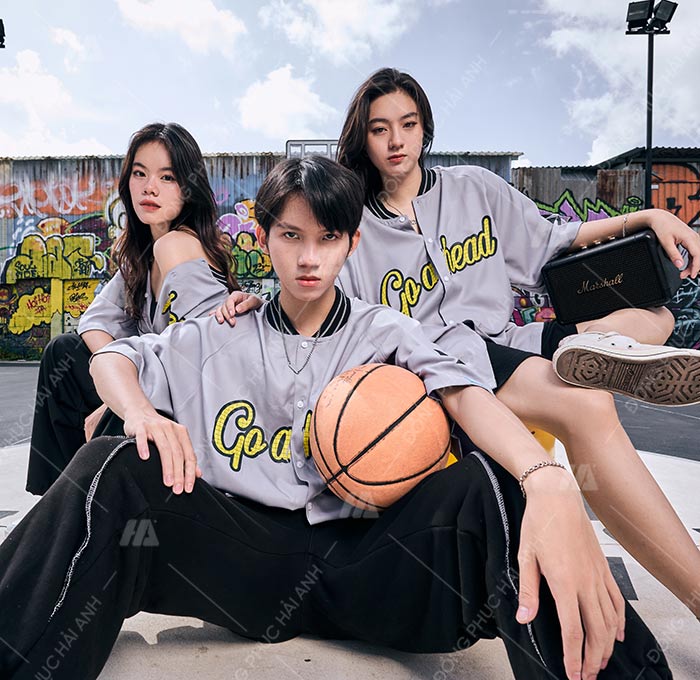 Mẫu Áo Lớp Sơ Mi Flexin Xám – BST Flexin - ảnh 3