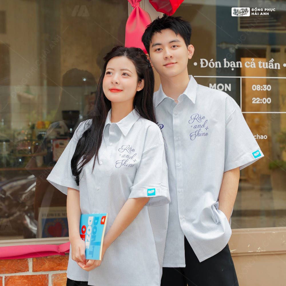 Đồng phục sơ mi vải Oxford bền đẹp, không nhăn nhàu khi sử dụng
