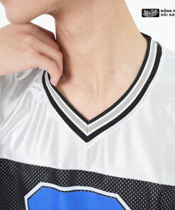 Mẫu Áo Đồng Phục Lớp OverSize Sporty Màu Xám Phối Đen - ảnh 4