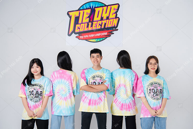 Mẫu Áo Lớp Tie Dye 05 - ảnh 2
