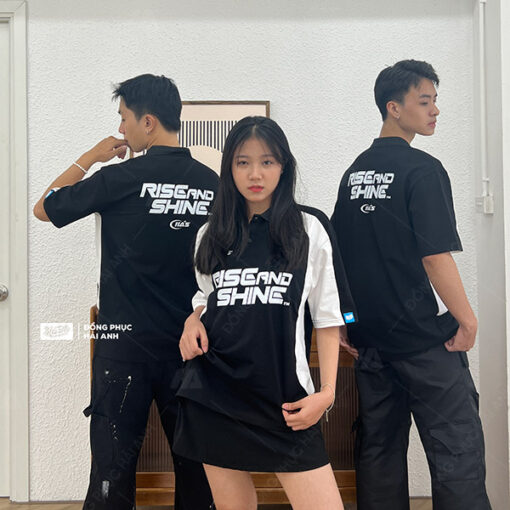 Mẫu Áo Đồng Phục Lớp Wassup Màu Đen – BST Wassup - ảnh 2