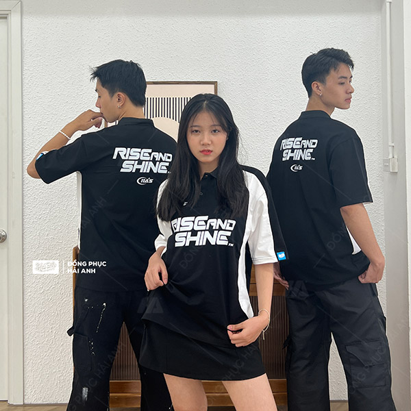 Mẫu Áo Đồng Phục Lớp Wassup Màu Đen – BST Wassup - ảnh 2