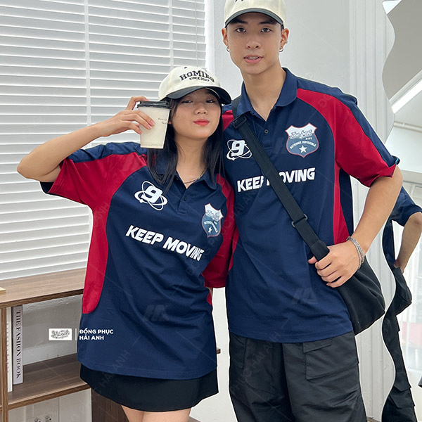 Áo Lớp Wassup Màu Xanh Đen - Hình 2