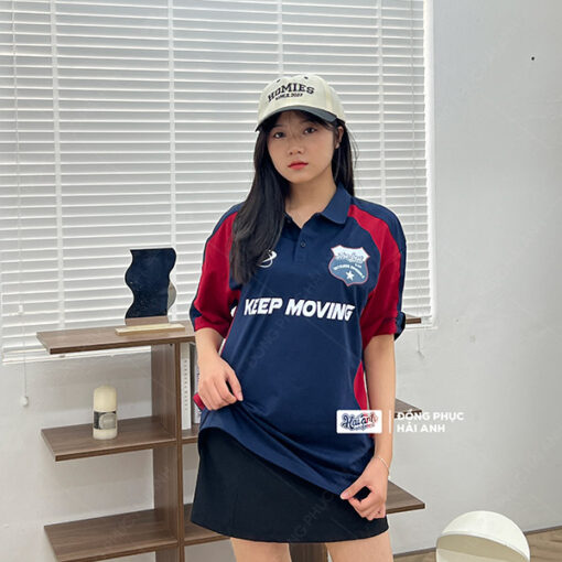 Mẫu Áo Đồng Phục Lớp Wassup Màu Xanh Đen – BST Wassup - ảnh 4