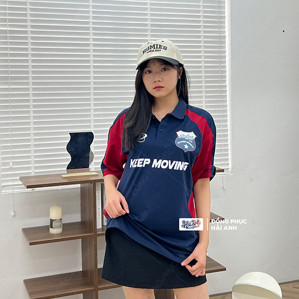 Mẫu Áo Đồng Phục Lớp Wassup Màu Xanh Đen – BST Wassup - ảnh 4