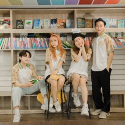 Mẫu đồng phục áo lớp Young+ Latte Always A2 on my mind