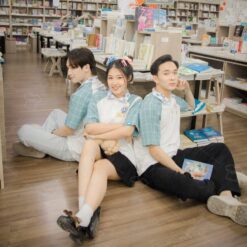 Mẫu đồng phục áo lớp Young+ SODA A3 polo tay lỡ Học có hội chơi có đội A3