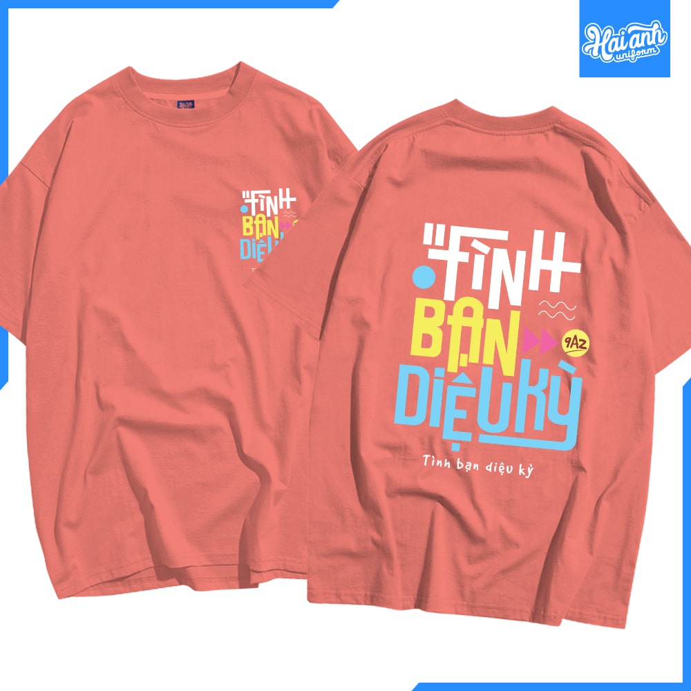 Mẫu Áo Lớp Oversize Dry Màu Bã Trầu