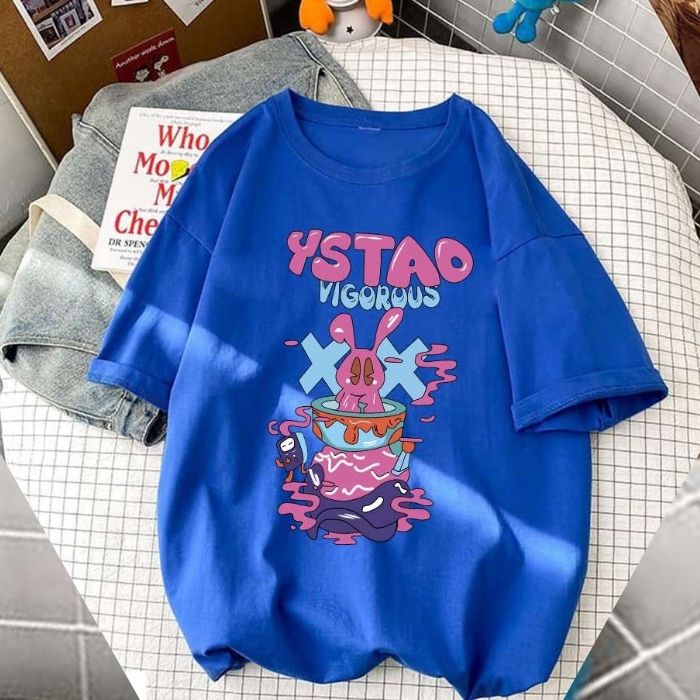 Áo oversize hình Bad Rabbit cool ngầu, style cực chất dành cho giới trẻ