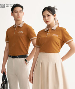 Áo Polo Đồng Phục FastUni Màu Nâu Đất