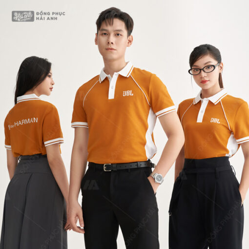 Áo Polo Đồng Phục Fastuni Màu Vàng Nghệ - ảnh 2
